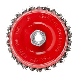 TORK CRAFT Wire Cup Brush Twisted 125mmxm14 With 0.80mm Wire Bulk